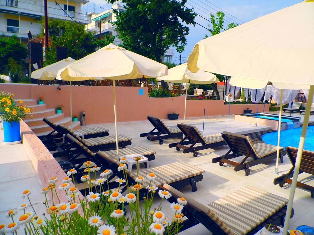 Golden Beach Hotel Metamorfosi  Buitenkant foto